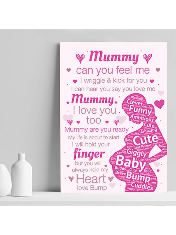 Mummy To Be Presents Mummy To Be Gift From Bump Mum Print