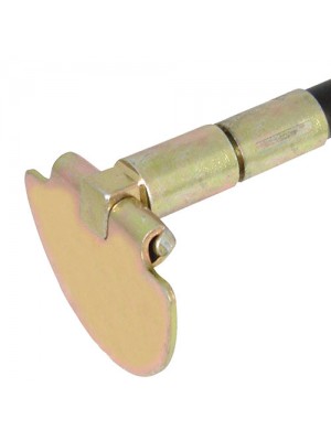 100mm Hinged Drain/Gutter Scraper Cleaner Rod Attachment