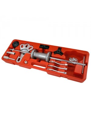 16 Pc Axle Slide Hammer Dent Panel Puller Garage Tool Set