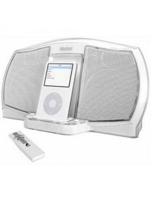 iRhythm A-302 - iPod Docking Speakers - WHITE