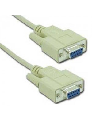 DB9 Female DB9F 9 Pin RS232 Serial Null Modem 2m Cable