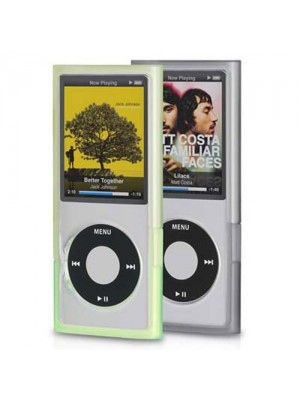 Griffin Wave Case for iPod Nano 4G - Black and Green
