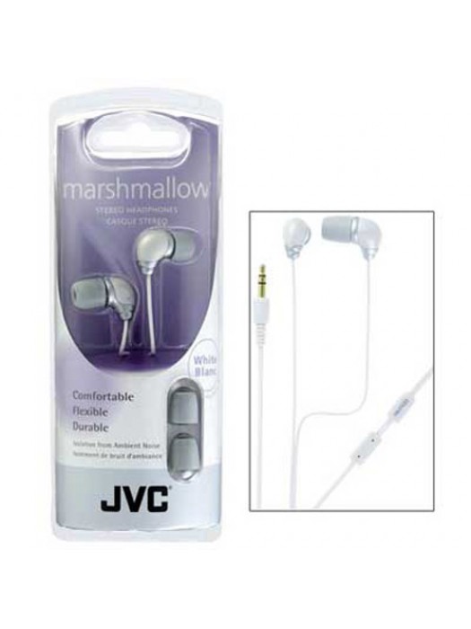 JVC - HA-FX33 - Marshmallow Earbuds - White