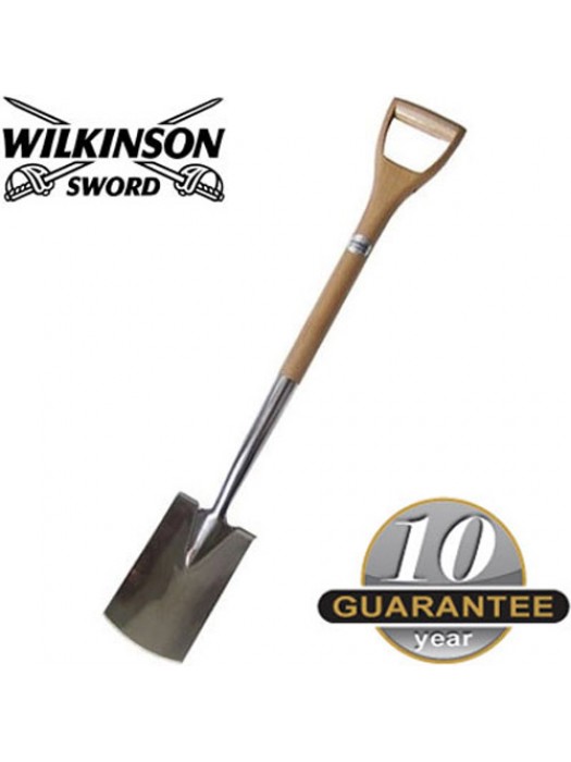 Wilkinson Sword Stainless Steel Border Spade