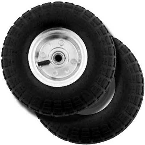 2 x 10" Pneumatic Barrow Cart Trolley Sack Truck Wheels