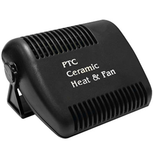 2 In 1 12V Car Ceramic Heater / Cool Fan - Speeds Up Demisting