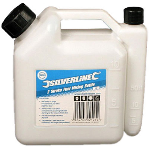 2 Two Stroke Petrol Fuel Mixing Bottle