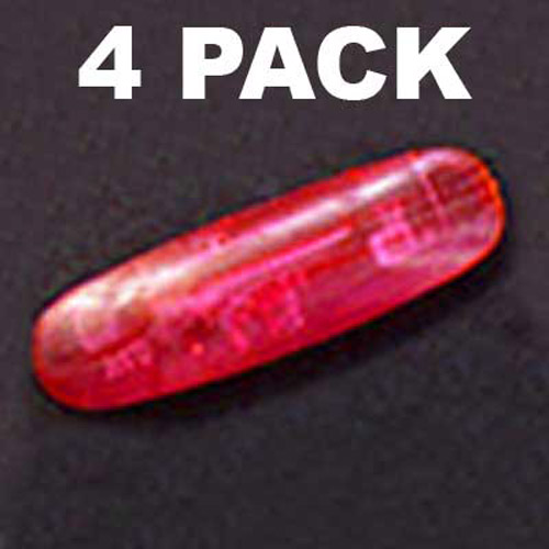 Side Grips / Buttons for Nokia 3220 (Pack of 4) - Red