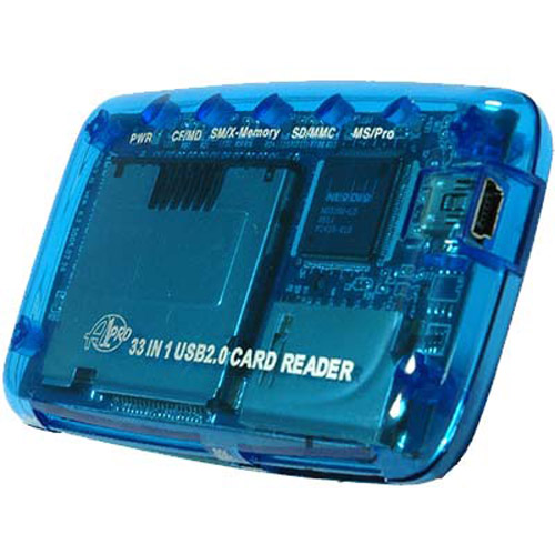 33 in 1 USB 2.0 Memory Card Reader / Writer