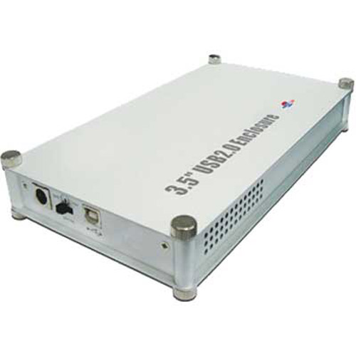 3.5" USB 2.0 HDD External Enclosure with Cooling Fan