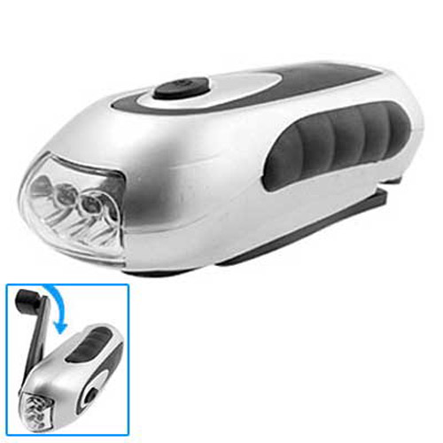 LED Wind Up Torch - Ideal for Camping / Caravan