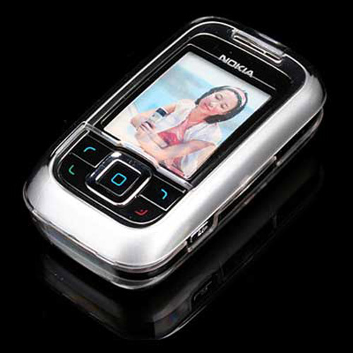 Nokia 6111 Crystal Hard Case with Screen Protection