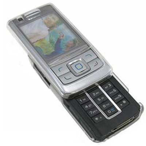 Nokia 6280 Crystal Hard Case with Screen Protection