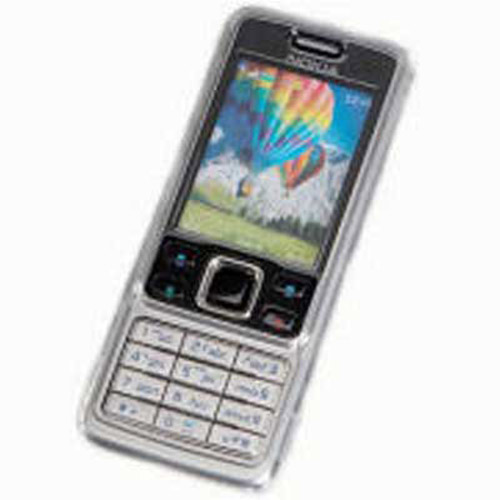 Hard Crystal Clear Case Housing for Nokia 6300