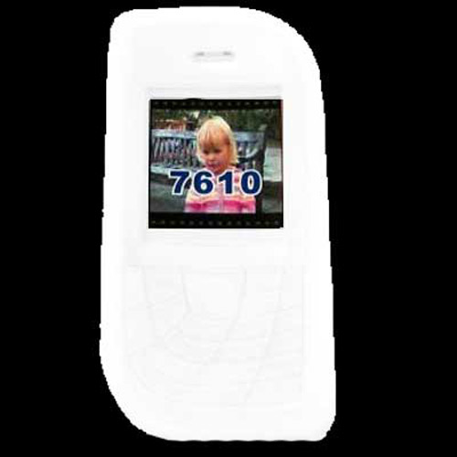 Nokia 7610 Silicone Skin - White