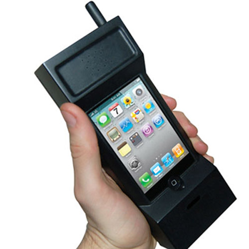 80's Style Retro Novelty Brick Phone iPhone Case For 3,3GS,4,4S