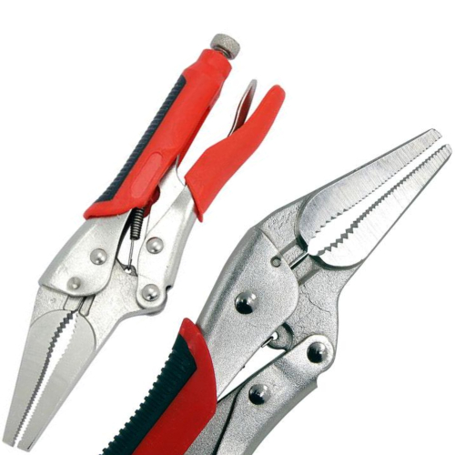 New 9 Inch Long Nose Rubber Grip Locking Vice Mole Grip Pliers Wrench