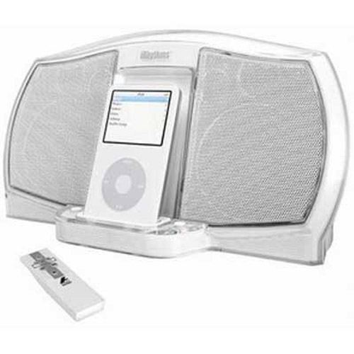 iRhythm A-302 - iPod Docking Speakers - WHITE