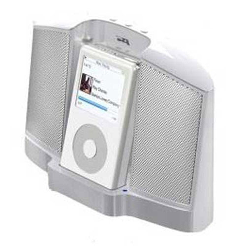 iRhythms A460 Portable Speakers - White