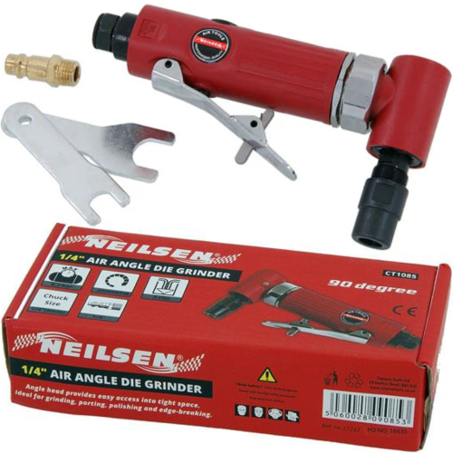 1/4 Inch Air Inlet Powered Angle Die Grinder 6mm