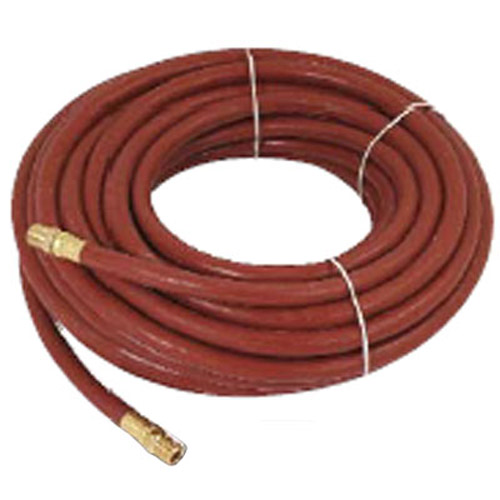 30Ft x 1/4inch Rubber Compressor Air Hose - For Spray Guns Etc