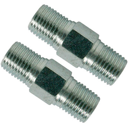 2 Pack Air Line Hose Equal Union Connector 6mm 1/4inch BSPT Male