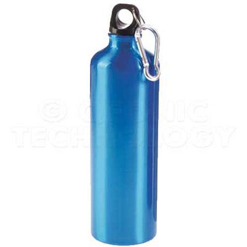 Aluminium Drinks Bottle - 1 Ltr - Blue
