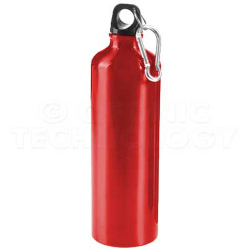Aluminium Drinks Bottle - 1 Ltr - Red