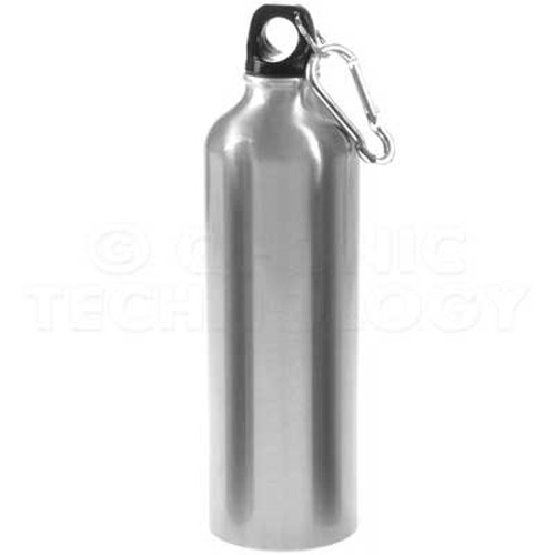 Aluminium Drinks Bottle - 1 Ltr - Silver
