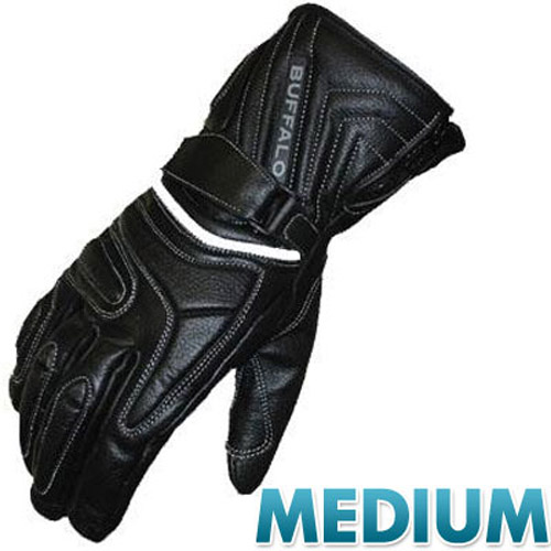 Buffalo Arctic Winter Leather Motorcycle/Bike Gloves - M
