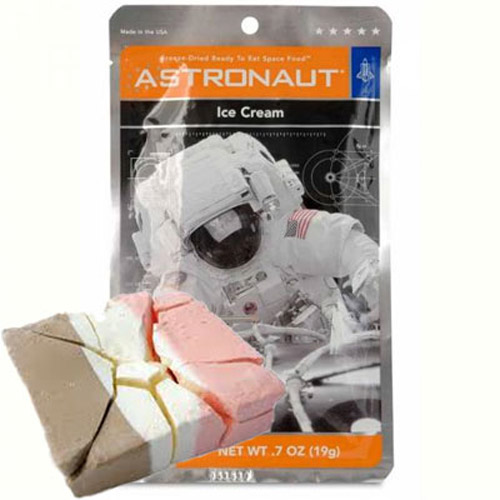 Astronaut Ice Cream - Neopolitan Space Food