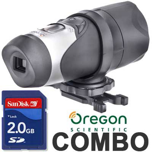 Oregon Scientific ATC2000 Action Camera & Sandisk 2GB SD Card