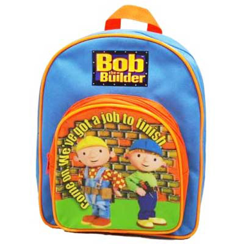 Official Bob The Builder Backpack School Bag