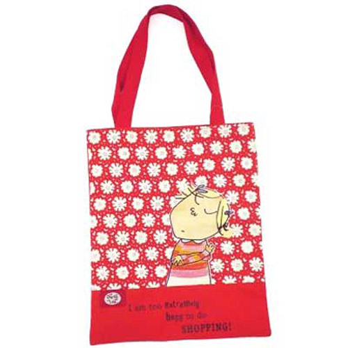 Charlie and Lola Canvas Tote Shopper Bag