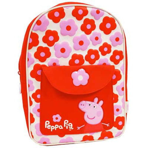 Peppa Pig Deluxe Cosmic Flowers Backpack / School Bag