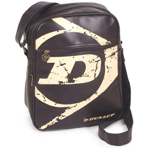 Dunlop Retro Bag - Distressed D - Black / Gold