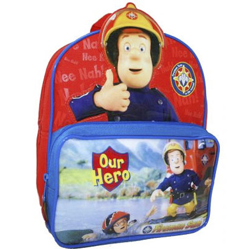Fireman Sam 3D Backpack School Bag
