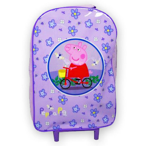 Peppa Pig Lilac Butterflies Luggage Case