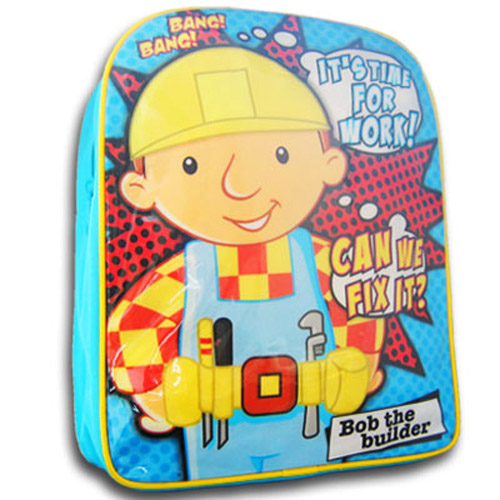 BOB THE BUILDER 'ITS TIME FOR WORK' BACKPACK SCHOOL BAG eBay