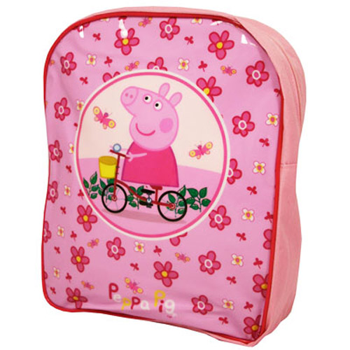 Peppa Pig Pink Butterflies Backpack for School Bag