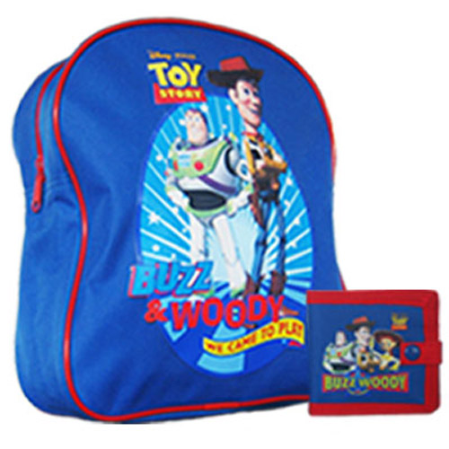 Toy Story Buzz & Woody Backpack and Wallet