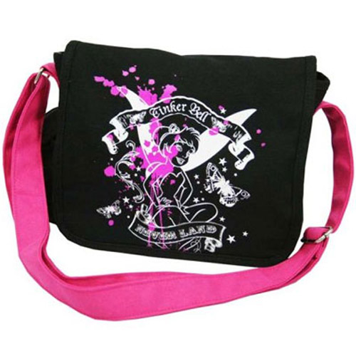 Disney Fairies Tinkerbell School Messenger Despatch Bag