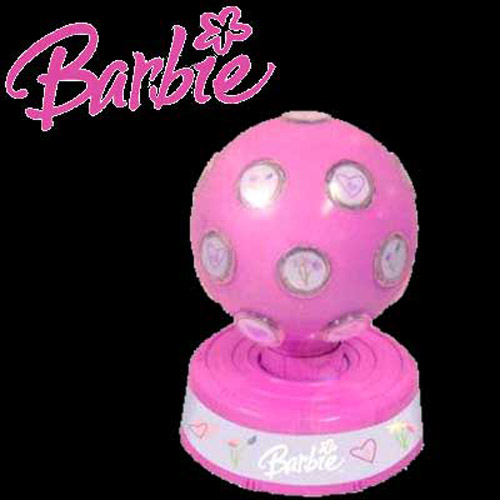 Barbie Disco Light Ball Pink