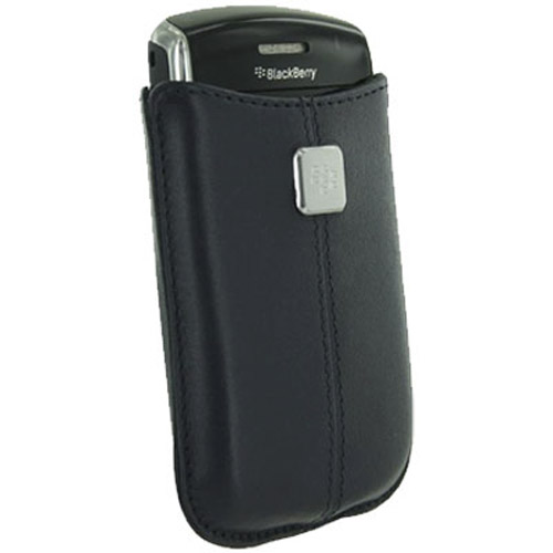 BlackBerry 8900 Curve Leather Pocket - Black