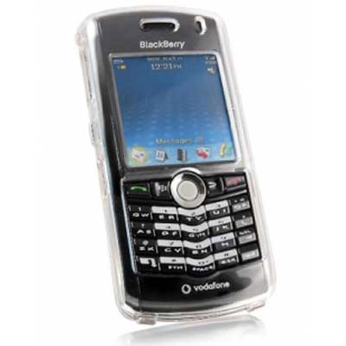 Hard Crystal Clear Pro Case for Blackberry Pearl 8100 8100c