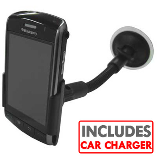 In Car Holder and Car Charger for BlackBerry 9500