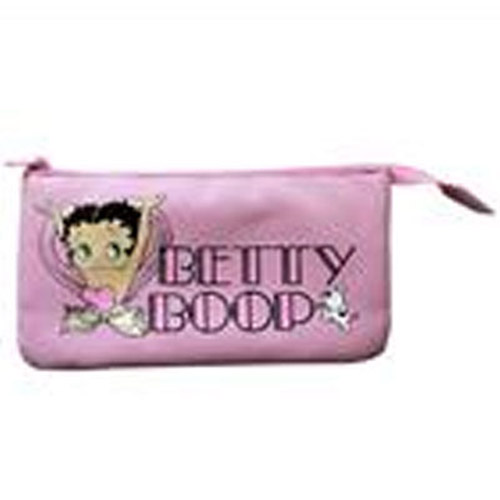 Betty Boop 2 in 1  Hearts Pencil Case - Pink