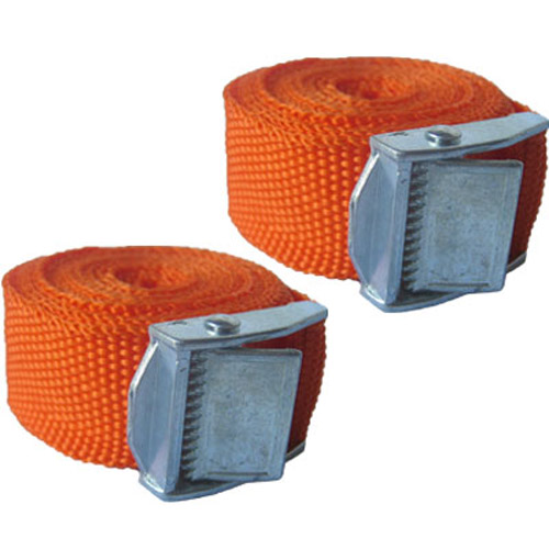 2 Piece Adjustable Tie Down Strap Set - Holds Up To 400lbs