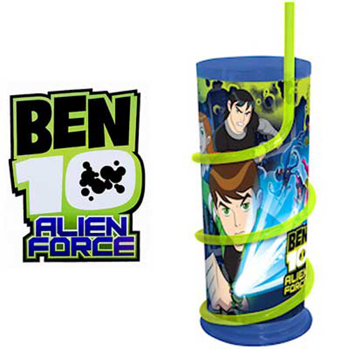 BEN 10 Alien Force - Twisty Straw Tumbler