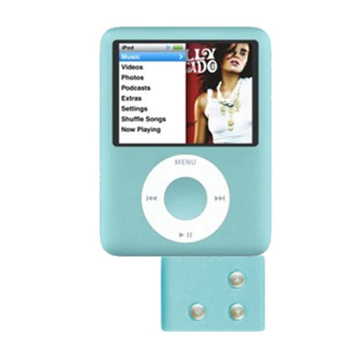 Wireless FM Transmitter for iPod Nano 3G - Blue
